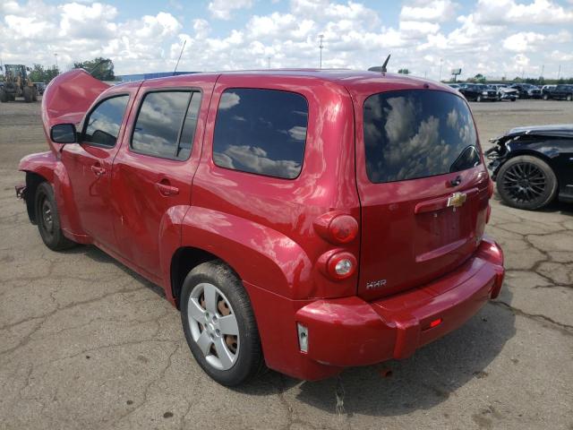 3GNBAADB9AS648025 - 2010 CHEVROLET HHR LS RED photo 3