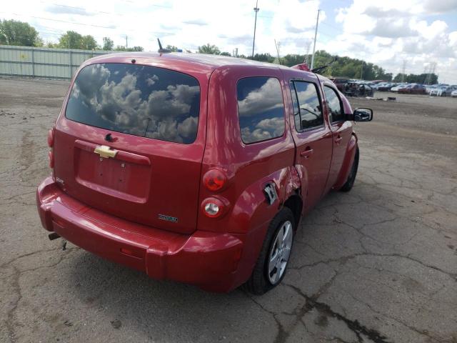 3GNBAADB9AS648025 - 2010 CHEVROLET HHR LS RED photo 4