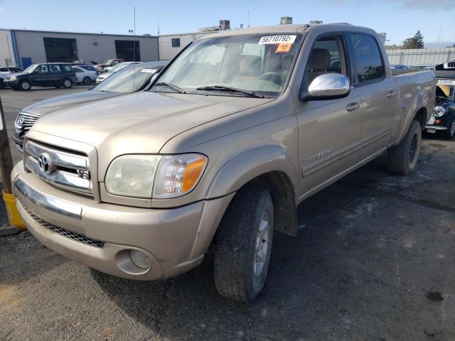 5TBDT44115S482283 - 2005 TOYOTA TUNDRA DOU BEIGE photo 2