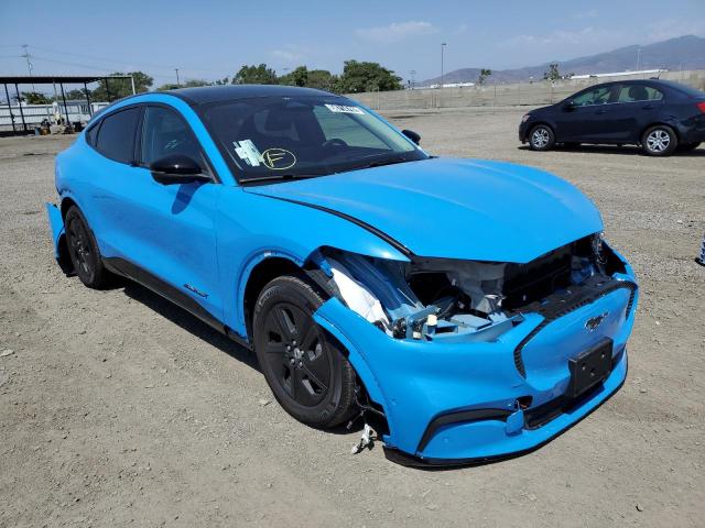 3FMTK2SU1NMA27856 - 2022 FORD MUSTANG MA BLUE photo 1