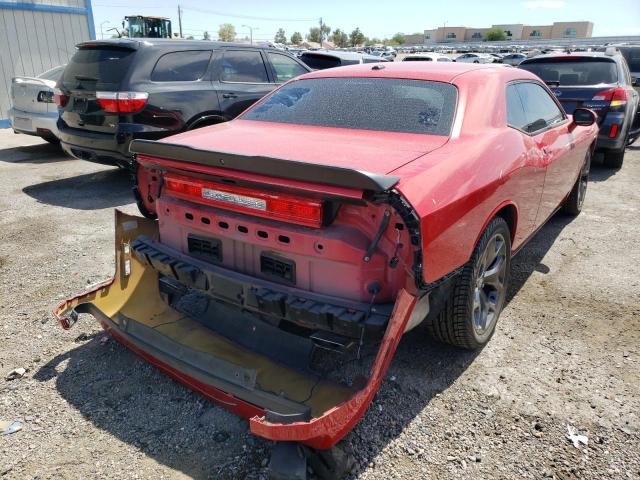 2C3CDYAGXCH121070 - 2012 DODGE CHALLENGER RED photo 4