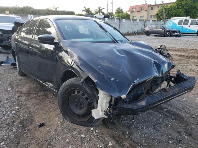 3VW2K7AJ1CM328464 - 2012 VOLKSWAGEN JETTA BASE 黑色 照片 1