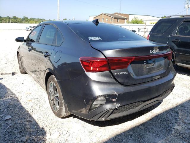 3KPF24AD8NE430466 - 2022 KIA FORTE FE GRAY photo 3