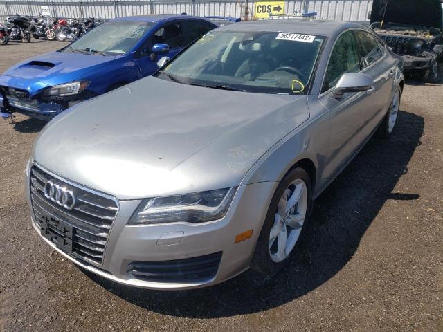 WAU2GCFC9CN086565 - 2012 AUDI A7 PRESTIG SILVER photo 2