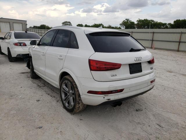 WA1JCCFS4JR016070 - 2018 AUDI Q3 PREMIUM WHITE photo 3