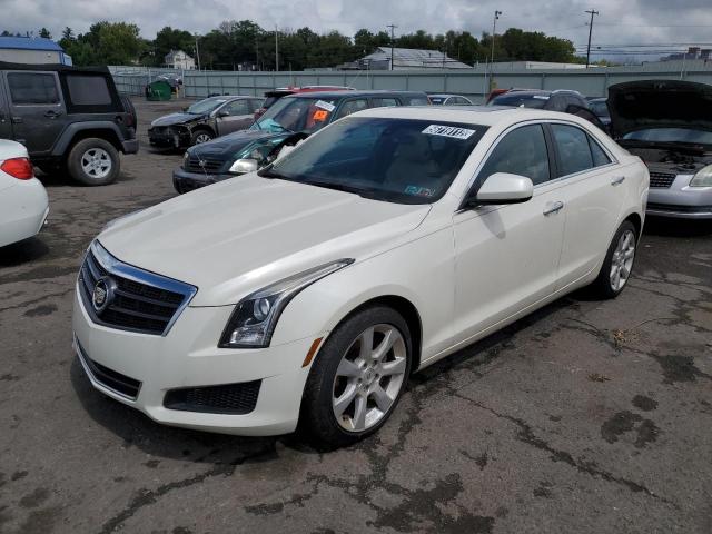 1G6AG5RX5E0159037 - 2014 CADILLAC ATS WHITE photo 2