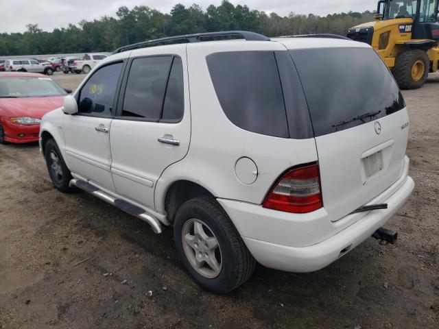 4JGAB54E6YA202716 - 2000 MERCEDES-BENZ ML 320 WHITE photo 3