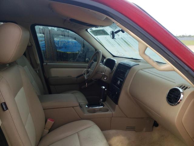 1FMEU63E67UA84554 - 2007 FORD EXPLORER X RED photo 5