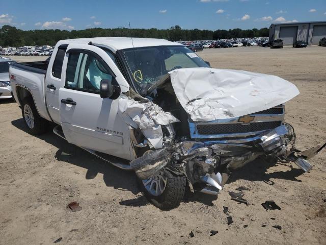 3GCPKSE78CG161075 - 2012 CHEVROLET SILVER1500 WHITE photo 1