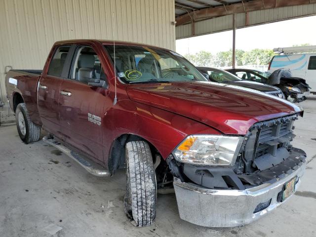 1C6RR6GG0JS317356 - 2018 RAM 1500 SLT BURGUNDY photo 1