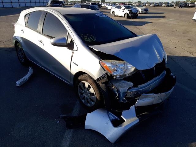 JTDKDTB38E1071549 - 2014 TOYOTA PRIUS C SILVER photo 1