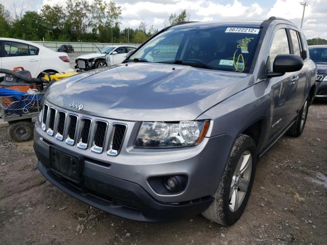 1C4NJDBB7GD646535 - 2016 JEEP COMPASS SP SILVER photo 2