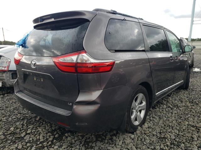 5TDKK3DC2GS741685 - 2016 TOYOTA SIENNA LE GRAY photo 4