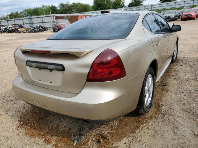 2G2WP522651163723 - 2005 PONTIAC GRAND PRIX GOLD photo 4