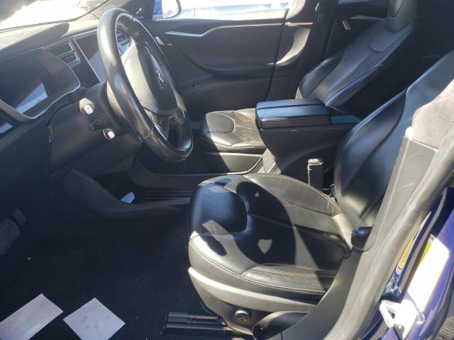 5YJSA1E19FF110732 - 2015 TESLA MODEL S Mavi foto 5