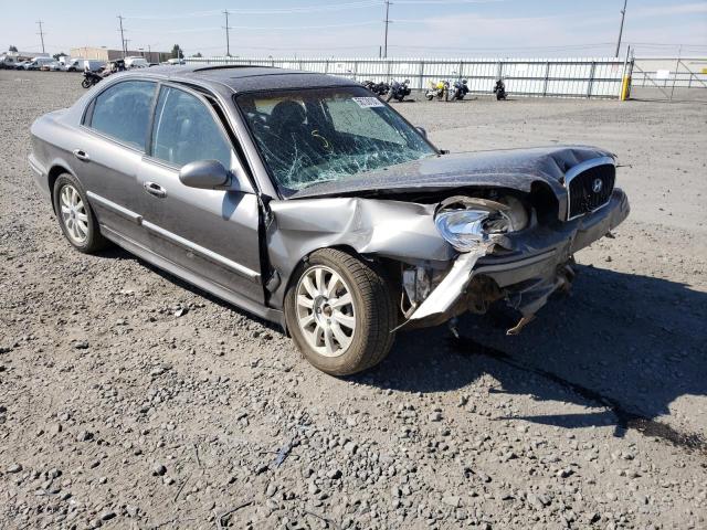 KMHWF35H14A062558 - 2004 HYUNDAI SONATA GLS SILVER photo 1