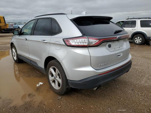 2FMPK3G91HBC02334 - 2017 FORD EDGE SE SILVER photo 3