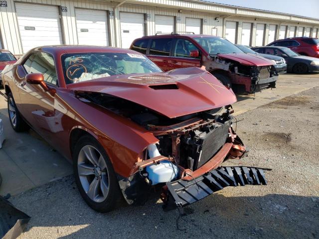 2C3CDZAG7MH516735 - 2021 DODGE CHALLENGER ORANGE photo 1