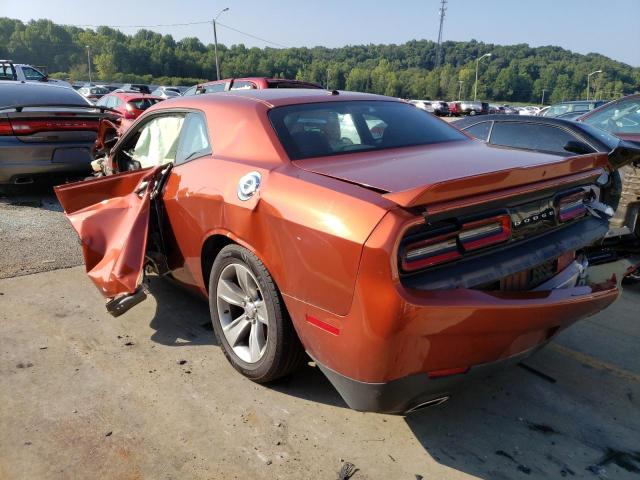 2C3CDZAG7MH516735 - 2021 DODGE CHALLENGER ORANGE photo 3