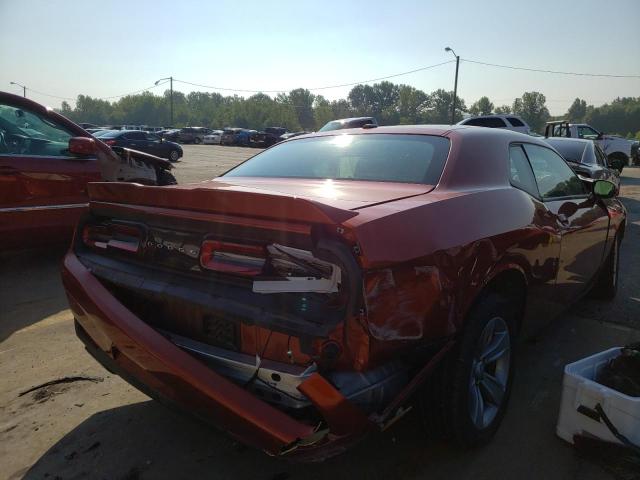 2C3CDZAG7MH516735 - 2021 DODGE CHALLENGER ORANGE photo 4