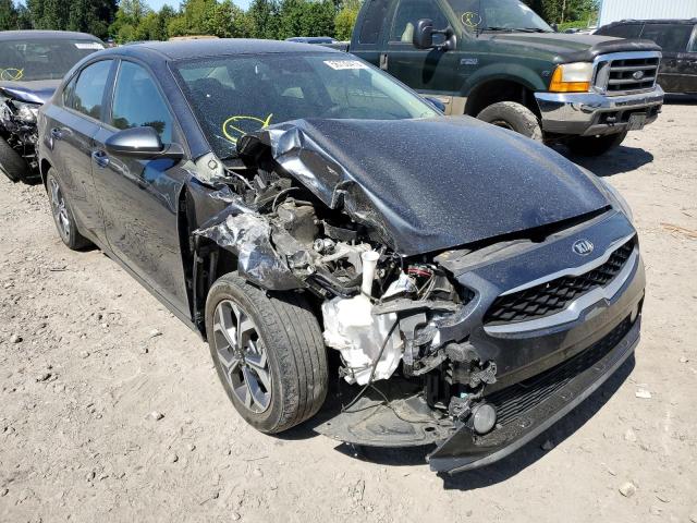 3KPF24AD6KE116200 - 2019 KIA FORTE EX CHARCOAL photo 1