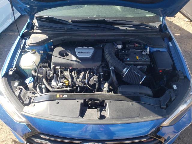 KMHD04LB4JU679590 - 2018 HYUNDAI ELANTRA SP BLUE photo 7