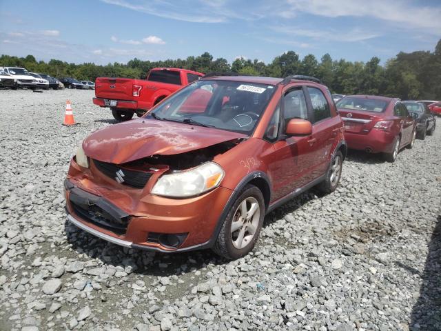 JS2YB413685110181 - 2008 SUZUKI SX4 BASE ORANGE photo 2