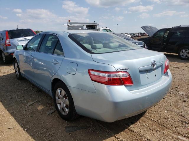 4T4BE46K29R084646 - 2009 TOYOTA CAMRY BASE BLUE photo 3