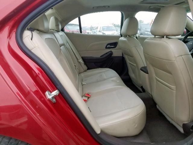1G11C5SL9EF239723 - 2014 CHEVROLET MALIBU 1LT 红色 照片 6