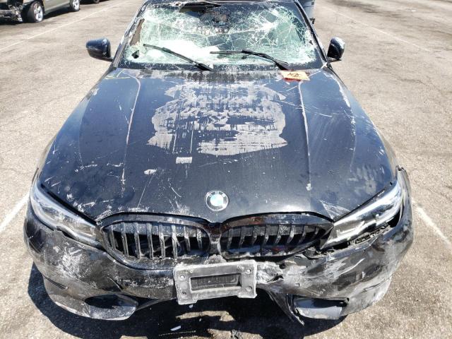 WBA5P7C02MFK96855 - 2021 BMW 330E BLACK photo 9