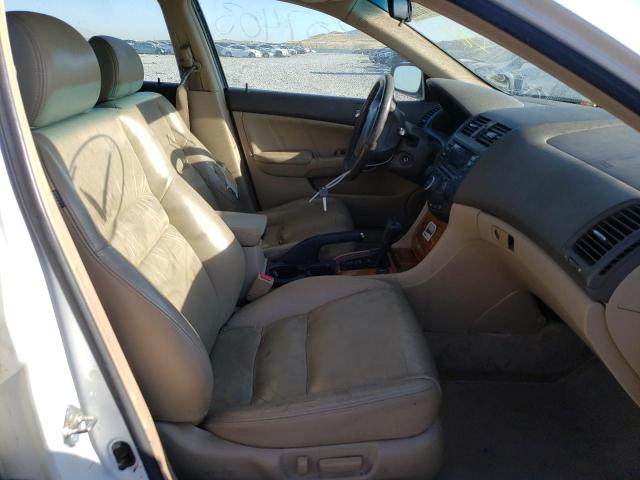 1HGCM66574A029004 - 2004 HONDA ACCORD EX WHITE photo 5