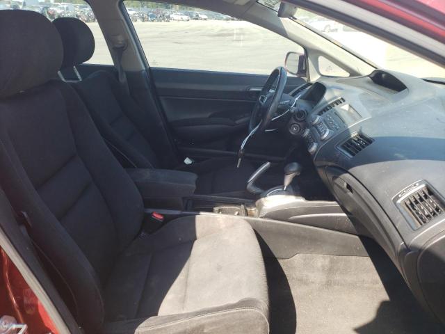 19XFA1F63AE074479 - 2010 HONDA CIVIC LX-S أحمر صورة 5