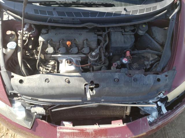 19XFA1F63AE074479 - 2010 HONDA CIVIC LX-S أحمر صورة 7