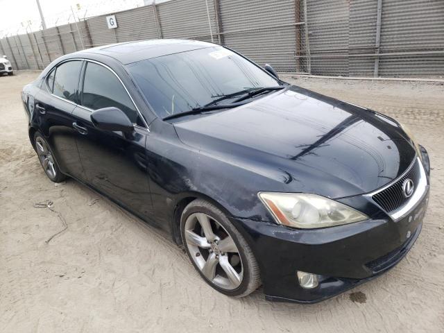 JTHBK262762004453 - 2006 LEXUS IS 250 BLACK photo 1