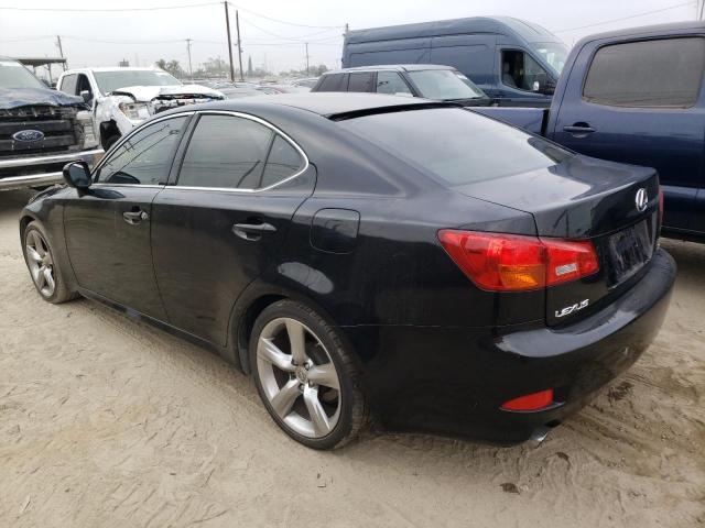 JTHBK262762004453 - 2006 LEXUS IS 250 BLACK photo 3