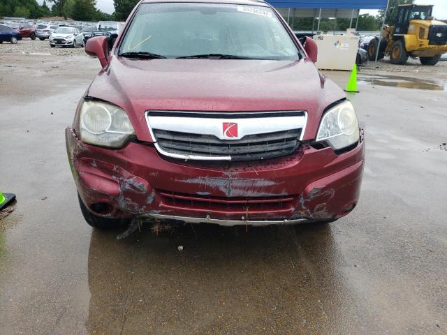 3GSCL53748S598404 - 2008 SATURN VUE XR RED photo 9