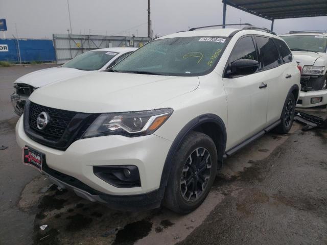 5N1DR2MM1KC647732 - 2019 NISSAN PATHFINDER WHITE photo 2