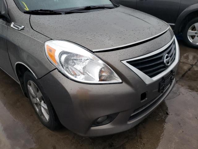 3N1CN7AP4DL872504 - 2013 NISSAN VERSA S CHARCOAL photo 9