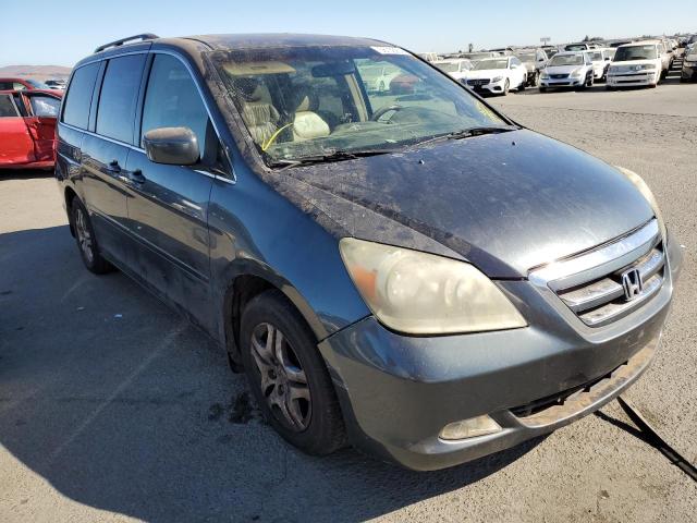 5FNRL38655B029169 - 2005 HONDA ODYSSEY EX GRAY photo 1