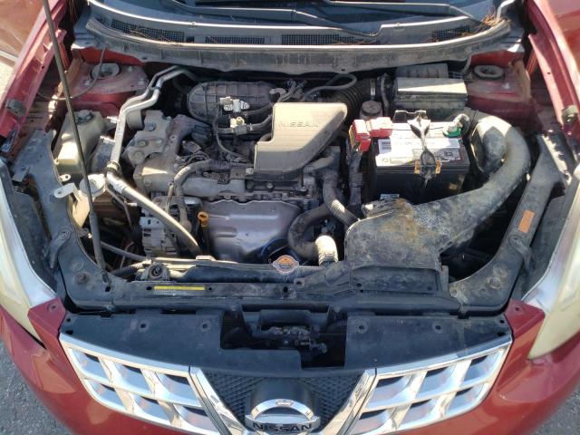 JN8AS5MV5DW627480 - 2013 NISSAN ROGUE RED photo 7