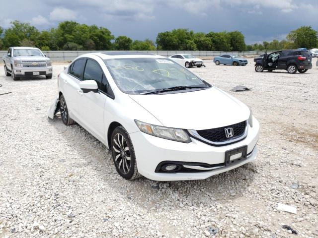 19XFB2F92FE215546 - 2015 HONDA CIVIC EXL Ağ foto 1