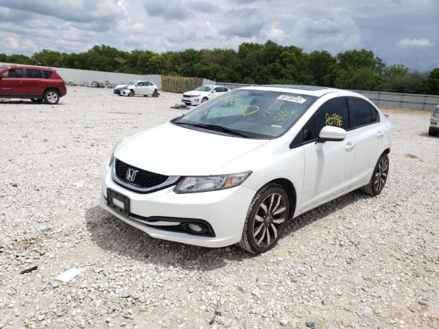 19XFB2F92FE215546 - 2015 HONDA CIVIC EXL Ağ foto 2