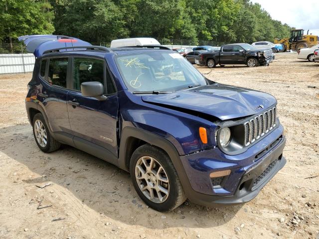 ZACNJAAB2LP****** - 2020 JEEP RENEGADE S BLUE photo 1