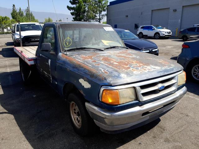 1FTCR10A3SUB05242 - 1995 FORD RANGER BLUE photo 1