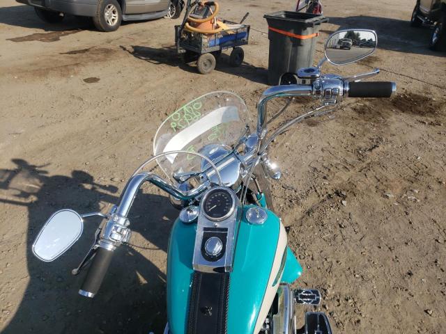 1HD1BXB355Y043013 - 2005 HARLEY-DAVIDSON FLSTFI TURQUOISE photo 9