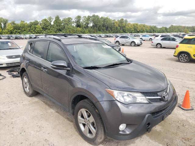 2T3WFREV7FW161628 - 2015 TOYOTA RAV4 XLE GRAY photo 1