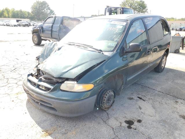 2B4FP25B8XR179154 - 1999 DODGE CARAVAN GREEN photo 2