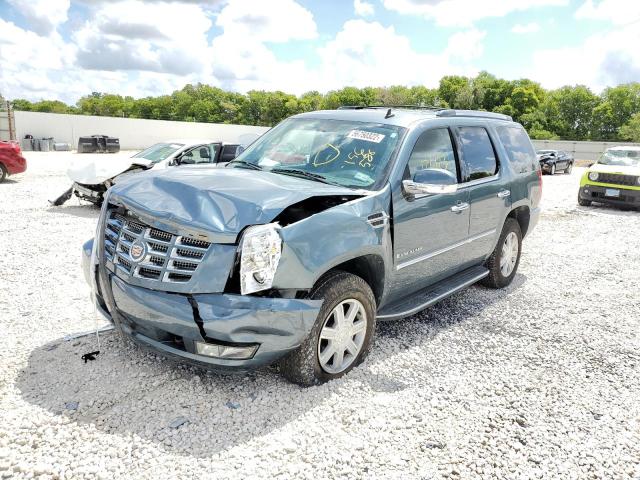 1GYFK13279R156580 - 2009 CADILLAC ESCALADE BLUE photo 2