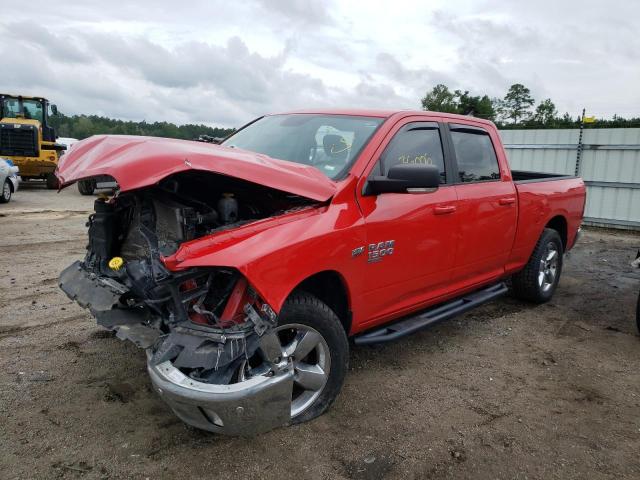 1C6RR7TTXKS576608 - 2019 RAM 1500 CLASS RED photo 2