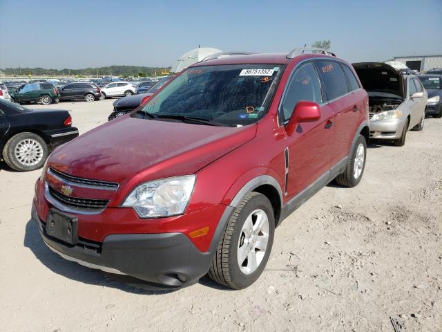 3GNAL2EK7DS619198 - 2013 CHEVROLET CAPTIVA LS 红色 照片 2